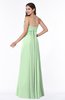 ColsBM Aaliyah Light Green Elegant Strapless Sleeveless Half Backless Chiffon Floor Length Plus Size Bridesmaid Dresses