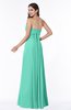 ColsBM Aaliyah Seafoam Green Elegant Strapless Sleeveless Half Backless Chiffon Floor Length Plus Size Bridesmaid Dresses