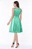 ColsBM Brinley Mint Green Plain Sleeveless Zip up Satin Flower Bridesmaid Dresses