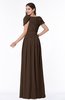ColsBM Thalia Copper Mature A-line Zipper Chiffon Floor Length Plus Size Bridesmaid Dresses