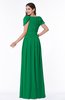ColsBM Thalia Green Mature A-line Zipper Chiffon Floor Length Plus Size Bridesmaid Dresses