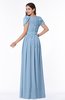 ColsBM Thalia Sky Blue Mature A-line Zipper Chiffon Floor Length Plus Size Bridesmaid Dresses