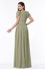 ColsBM Thalia Sponge Mature A-line Zipper Chiffon Floor Length Plus Size Bridesmaid Dresses