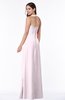 ColsBM Alma Blush Elegant A-line Halter Sleeveless Zipper Chiffon Plus Size Bridesmaid Dresses