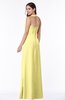 ColsBM Alma Daffodil Elegant A-line Halter Sleeveless Zipper Chiffon Plus Size Bridesmaid Dresses