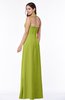 ColsBM Alma Green Oasis Elegant A-line Halter Sleeveless Zipper Chiffon Plus Size Bridesmaid Dresses