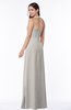 ColsBM Alma Hushed Violet Elegant A-line Halter Sleeveless Zipper Chiffon Plus Size Bridesmaid Dresses