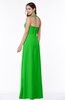 ColsBM Alma Jasmine Green Elegant A-line Halter Sleeveless Zipper Chiffon Plus Size Bridesmaid Dresses