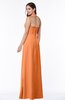 ColsBM Alma Mango Elegant A-line Halter Sleeveless Zipper Chiffon Plus Size Bridesmaid Dresses