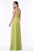 ColsBM Alma Pistachio Elegant A-line Halter Sleeveless Zipper Chiffon Plus Size Bridesmaid Dresses