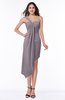 ColsBM Brylee Cameo Modern One Shoulder Sleeveless Half Backless Ruching Plus Size Bridesmaid Dresses