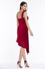 ColsBM Brylee Scooter Modern One Shoulder Sleeveless Half Backless Ruching Plus Size Bridesmaid Dresses