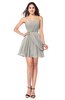 ColsBM Noelle Ashes Of Roses Elegant A-line Strapless Sleeveless Zip up Sequin Plus Size Bridesmaid Dresses