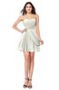 ColsBM Noelle Ivory Elegant A-line Strapless Sleeveless Zip up Sequin Plus Size Bridesmaid Dresses