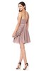 ColsBM Noelle Nectar Pink Elegant A-line Strapless Sleeveless Zip up Sequin Plus Size Bridesmaid Dresses