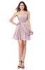 ColsBM Noelle Pale Lilac Elegant A-line Strapless Sleeveless Zip up Sequin Plus Size Bridesmaid Dresses