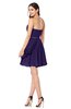 ColsBM Noelle Royal Purple Elegant A-line Strapless Sleeveless Zip up Sequin Plus Size Bridesmaid Dresses