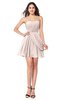 ColsBM Noelle Silver Peony Elegant A-line Strapless Sleeveless Zip up Sequin Plus Size Bridesmaid Dresses