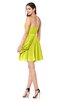ColsBM Noelle Sulphur Spring Elegant A-line Strapless Sleeveless Zip up Sequin Plus Size Bridesmaid Dresses