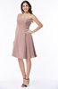 ColsBM Kayleigh Blush Pink Modern A-line Strapless Sleeveless Appliques Plus Size Bridesmaid Dresses