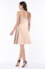ColsBM Kayleigh Fresh Salmon Modern A-line Strapless Sleeveless Appliques Plus Size Bridesmaid Dresses