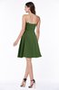 ColsBM Kayleigh Garden Green Modern A-line Strapless Sleeveless Appliques Plus Size Bridesmaid Dresses