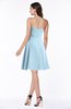 ColsBM Kayleigh Ice Blue Modern A-line Strapless Sleeveless Appliques Plus Size Bridesmaid Dresses