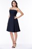 ColsBM Kayleigh Peacoat Modern A-line Strapless Sleeveless Appliques Plus Size Bridesmaid Dresses