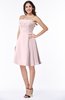 ColsBM Kayleigh Petal Pink Modern A-line Strapless Sleeveless Appliques Plus Size Bridesmaid Dresses