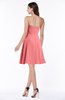 ColsBM Kayleigh Shell Pink Modern A-line Strapless Sleeveless Appliques Plus Size Bridesmaid Dresses