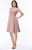 ColsBM Kayleigh Silver Pink Modern A-line Strapless Sleeveless Appliques Plus Size Bridesmaid Dresses