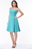 ColsBM Kayleigh Turquoise Modern A-line Strapless Sleeveless Appliques Plus Size Bridesmaid Dresses
