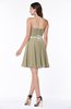 ColsBM Addisyn Candied Ginger Simple Sweetheart Chiffon Knee Length Appliques Plus Size Bridesmaid Dresses