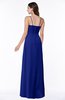 ColsBM Kaitlyn Electric Blue Cinderella A-line Sleeveless Chiffon Floor Length Ruching Plus Size Bridesmaid Dresses