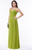 ColsBM Kaitlyn Green Oasis Cinderella A-line Sleeveless Chiffon Floor Length Ruching Plus Size Bridesmaid Dresses