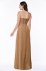 ColsBM Kaitlyn Light Brown Cinderella A-line Sleeveless Chiffon Floor Length Ruching Plus Size Bridesmaid Dresses