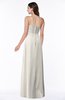 ColsBM Kaitlyn Off White Cinderella A-line Sleeveless Chiffon Floor Length Ruching Plus Size Bridesmaid Dresses