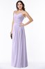 ColsBM Kaitlyn Pastel Lilac Cinderella A-line Sleeveless Chiffon Floor Length Ruching Plus Size Bridesmaid Dresses