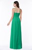 ColsBM Kaitlyn Pepper Green Cinderella A-line Sleeveless Chiffon Floor Length Ruching Plus Size Bridesmaid Dresses