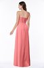 ColsBM Kaitlyn Shell Pink Cinderella A-line Sleeveless Chiffon Floor Length Ruching Plus Size Bridesmaid Dresses