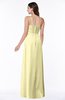ColsBM Kaitlyn Soft Yellow Cinderella A-line Sleeveless Chiffon Floor Length Ruching Plus Size Bridesmaid Dresses