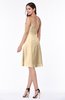 ColsBM Ember Apricot Gelato Modern Sleeveless Zipper Chiffon Ruching Plus Size Bridesmaid Dresses