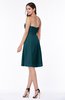 ColsBM Ember Blue Green Modern Sleeveless Zipper Chiffon Ruching Plus Size Bridesmaid Dresses