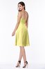 ColsBM Ember Daffodil Modern Sleeveless Zipper Chiffon Ruching Plus Size Bridesmaid Dresses