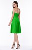 ColsBM Ember Jasmine Green Modern Sleeveless Zipper Chiffon Ruching Plus Size Bridesmaid Dresses
