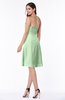 ColsBM Ember Light Green Modern Sleeveless Zipper Chiffon Ruching Plus Size Bridesmaid Dresses