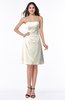 ColsBM Ember Whisper White Modern Sleeveless Zipper Chiffon Ruching Plus Size Bridesmaid Dresses