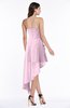ColsBM Sequoia Baby Pink Gorgeous A-line Strapless Asymmetric Ruching Plus Size Bridesmaid Dresses