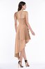 ColsBM Sequoia Burnt Orange Gorgeous A-line Strapless Asymmetric Ruching Plus Size Bridesmaid Dresses