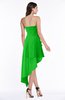 ColsBM Sequoia Classic Green Gorgeous A-line Strapless Asymmetric Ruching Plus Size Bridesmaid Dresses